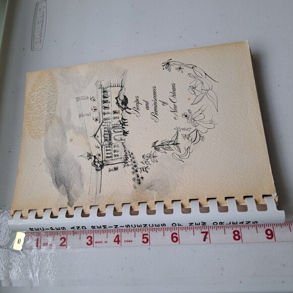 VTG Recipes & Reminiscences of New Orleans Cookbook Ursuline Academy 1971 Cajun - Picture 13 of 15